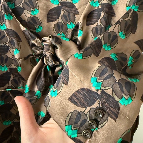 Orla Kiely Silk Print Midi Dress Elbow Sleeve Like New
Irish Vintage Vibe Small - Picture 8 of 11